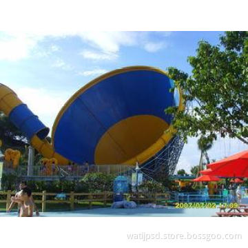 Water Park Adult Tornado Water Slide , Swimming Pool Water